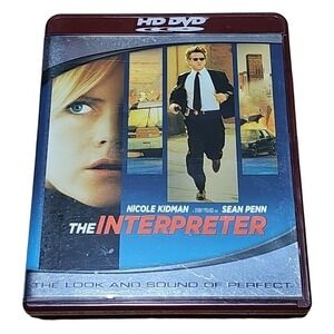 The Interpreter HD DVD Nicole Kidman Sean Penn 2005 Political Thriller Movie‎